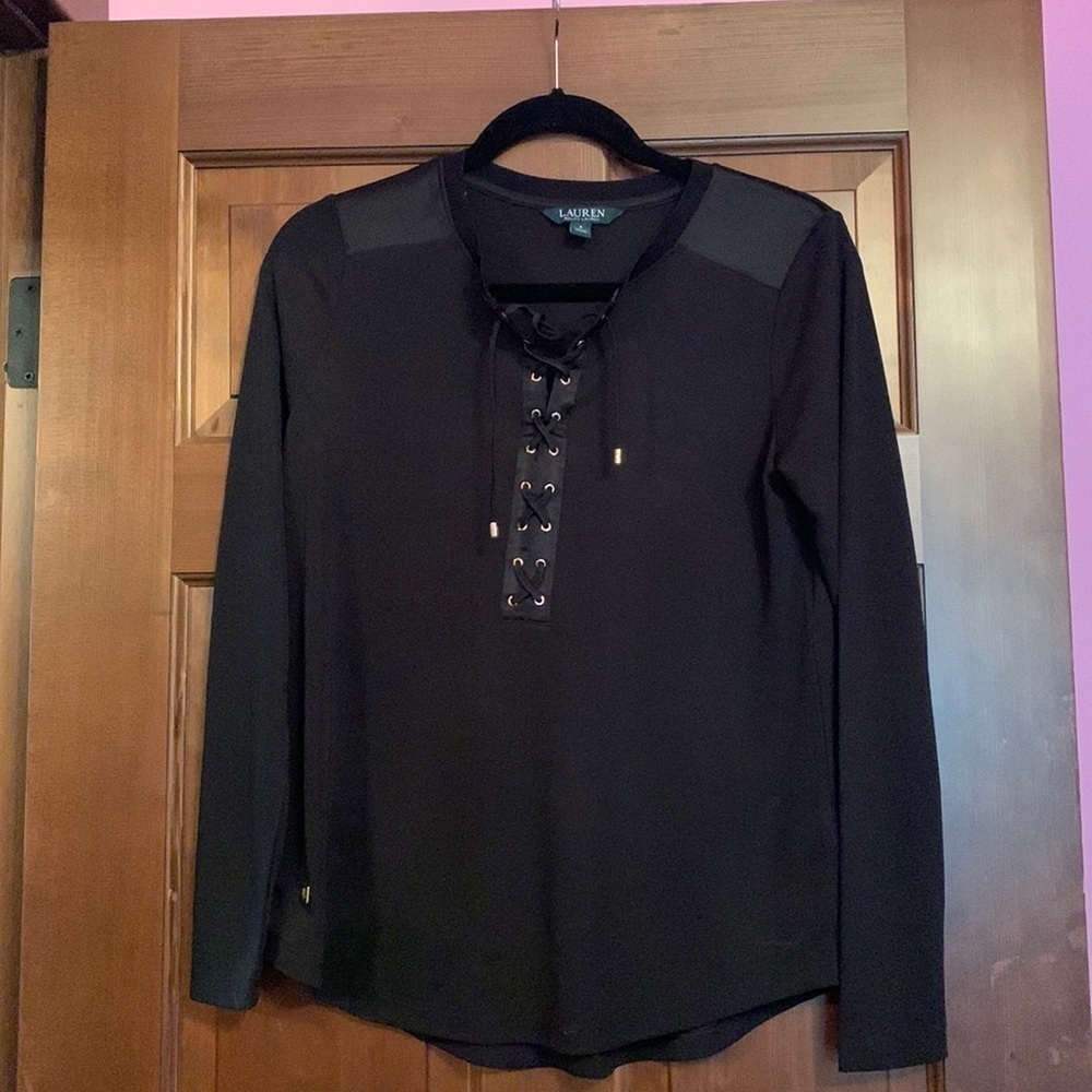 Ralph  Lauren Black Top